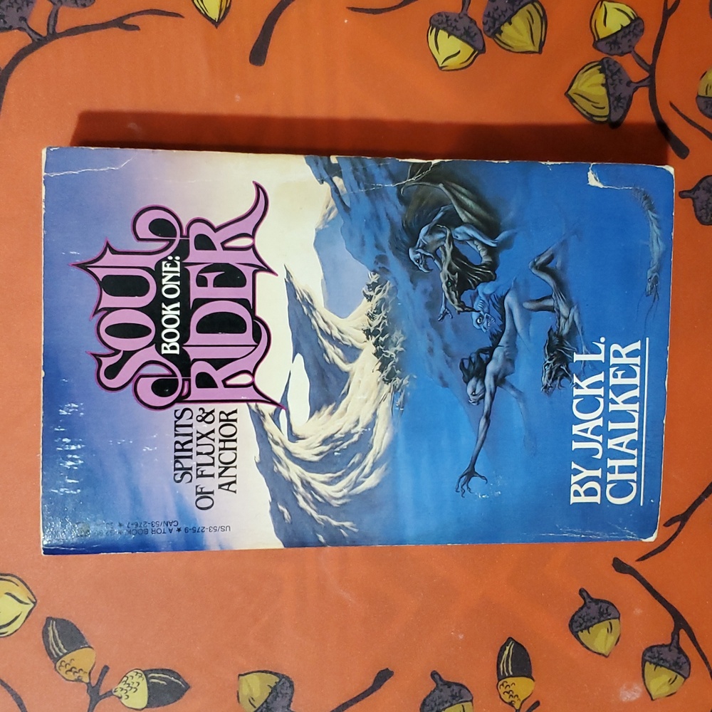 2/$8 Soul Rider Book One by Jack L. Chalker Paperback Novel